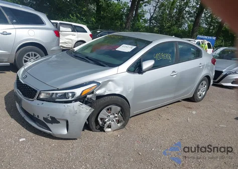 2018 Kia Forte Lx from USA, damaged, VIN 3KPFK4A71JE242635